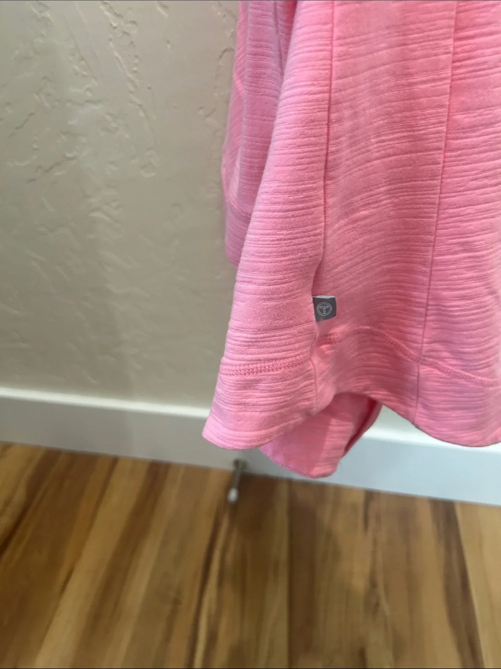 Talbots Coral Pink Full-Zip Bomber Jacket